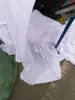 Venda Direta Tricô Fino Branco Máquina de Limpeza Pano de Limpeza Cabeça de Pano 40 Pano Branco Mancha Atacado