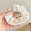 Scrunchie de Bolinhas de Alto Padrão Estilo Francês, Elástico de Renda Versátil para Mulheres, Adequado para Penteados de Coque, Acessório de Cabelo