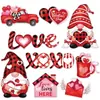 Bestseller transfronterizo decoración del Día de San Valentín imanes para refrigerador imanes para puerta de garaje decoración magnética navideña para el hogar ambiente de fiesta