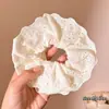 Lazo para el pelo de osito dulce, Cuerda para el pelo de estilo perezoso lindo, Gomita de terciopelo con lazo para mujer, Accesorio para el pelo de mujer