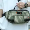 Bolsa de Peito Casual Minimalista Estilo Japonês para Mulheres, Bolsa de Cintura Funcional para Homens, Nova Bolsa Transversal Esportiva Pequena Tendência, Bolsa de Mão, Bolsa de Ombro, Bolsa Transversal