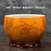 Adornos de Cornucopia Cerámica Jingdezhen Sala de Estar Entrada Acuario Decoración para Atraer Riqueza y Tesoro, Regalos de Inauguración de Casa y Apertura