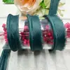 En stock 1cm tela de color banda para cinturón de madre tira para envolver cuerda enrollable funda de almohada colcha zapatos y sombreros para visita a domicilio accesorios de ropa cincha