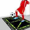 Futebol Footstep Treinamento Tapete Antiderrapante Diatomácea Doméstica Lama Esportes Controle de Bola Ritmo Tapete Isolamento Acústico Interior Tapete Fitness