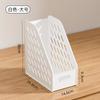 Armazenamento de mesa de escritório Caixa Suporte de livro simples Arranjo de documentos Rack de mesa Suporte de livro Rack de armazenamento criativo vertical