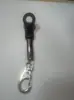 Chaveiro de presente chaveiro chave de catraca 10MM chave de catraca ajustável anel de ferramenta chave