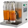 Batidor para Té de Leche Acero Inoxidable Doble Cabeza Batidor de Perlas Equipo para Tienda de Té de Leche Máquina Batidora Mezcladora Taza