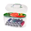 Caja de Costura, Kit de Costura Conveniente para el Hogar, Herramientas de Costura Prácticas para Dormitorios, Set de Costura de Alta Gama de Gran Capacidad