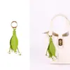 Dijes para Bolsos Loewe, Accesorios de Ropa de Alta Gama, Bolsos Tote Pantalones de Mezclilla Colgantes de Lujo, Artículos de Cuero Hechos a Mano