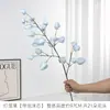 Flores artificiales con forma de linterna con núcleos de espuma, utilizadas para decoraciones de bodas, arreglos de pasillos y exhibiciones florales; Materiales para arte floral DIY para salones de bodas