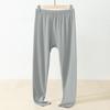 Calça comprida masculina de veludo dupla face sem costura para outono e inverno, à prova de frio, temperatura constante, aquecimento, forrada com fleece, calça de outono quente, leggings