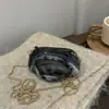 Diseño Retro de Nicho, Estilo Europeo y Americano de Moda, Chic Casual de Moda, Bolso Cuadrado Pequeño Sencillo, Bolso de Hombro Único Cruzado