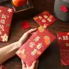 Creativos Sobres Rojos de Boda 2026, Bolsas Especiales de Sobres Rojos para Boda, Mini Sobres Rojos de Boda para Bloquear la Puerta, Pequeños Sobres Rojos con el Carácter de Felicidad