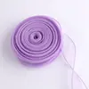 Rollo Individual de Cinta de Hilo de Cola de Pez de 4 cm para Decoración de Pasteles de Repostería, Cinta de Hilo Plisado Ondulado para Empaquetado de Flores Materiales DIY