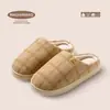 Chinelos de Algodão Coelho Malandro Antiderrapantes Simples Novos Femininos para Casa Interna Mulheres Grávidas e Idosos Lã Outono e Inverno Chinelos Masculinos para Casa