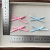Lazos de Tela de Colores Dulces Anudados a Mano, Materiales Decorativos Hechos a Mano, Accesorios para Joyería DIY, Flores para Zapatos, Hebillas para Zapatos, Accesorios para Ropa
