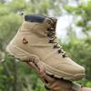 Botas de entrenamiento de campo al aire libre para hombre de talla grande 2024 transfronterizas que ayudan a Amazon a lanzar nuevos zapatos de senderismo de otoño e invierno.