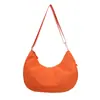 Bolso de mujer de gran capacidad, simple y elegante, estilo deportivo casual, bolso cruzado para estudiante, ligero, resistente al agua, tipo bolsa de albóndiga