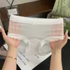 5068 Calcinhas Seamless Ultra-Finas de Seda de Gelo Secagem Rápida para Mulheres 10A Antibacterianas Forro 100% Algodão Respiráveis