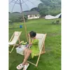 Sillón Reclinable Silla de Playa Lona Oxford Sillón Hogar Silla Simple con Respaldo Silla Plegable Repuesto de Tela Tela para Silla de Playa