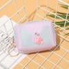 Minimonedero de dibujos animados personalizado, alto valor de color, lindo, bolsa de regalo, almacenamiento, tarjetero, LOGO personalizado, impresión digital