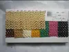 Nuevo Papel Tejido Hierba Rafia Tejido Rejillas Patrón Ondulado Rejillas Araña Manualidades Joyería Material de Acabado Embolsado