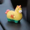 Año Nuevo de Riqueza y Prosperidad, Signo del Zodiaco de Riqueza y Prosperidad, Adorno de Paz Inmediata, Decoración Auspiciosa para la Consola Central del Coche de Año Nuevo