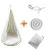 Nova Rede Hammock Swing Inflável de Ar para Crianças 1,0m Fácil de Operar e Portátil Cadeira Suspensa Inflável para Interior e Exterior