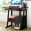 Mesa de Escritorio para Computadora con Impresora Integrada 70 cm de Largo Escritorio Casi Pequeño Puede Soportar Dos Estantes Micro Estrecho