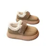 Botas de Nieve para Niñas, Nuevo Estilo Invierno 2026, Engrosadas y Forradas de Felpa, Zapatos de Algodón Grandes para Bebés, Impermeables y Antideslizantes, Adecuados para Uso en Exteriores, Zapatos de Algodón para Niños