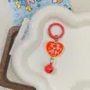Campana de Primavera J45 Modelo de Año Nuevo Estilo Chino Colgante Llavero León Buena Suerte Carpa Encanto para Coche Bolsa Caricatura Linda