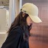 Diseño de Producto Nuevo 2022 Gorra de Béisbol con Parche Coreano para Parejas Femeninas Sombrero de Sol Versátil Gorra de Visera Suave Retro para Hombres