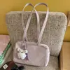 Bolso Cuadrado Pequeño Dulce Estilo Coreano de Moda 2026 Nuevo Estilo Bolso de Hombro Individual Simple Lindo para Mujer Bolso de Mano Elegante de Color Sólido