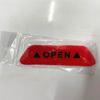ABRIR pegatina para coche pegatina de advertencia de seguridad para apertura de puerta pegatina decorativa de seguridad para apertura de puerta de coche pegatina reflectante para coche abierto R576