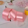 Suministro de fábrica Cinta de poliéster de 4 cm Cinta para respaldo de silla de boda Cinta para ramo Cinta para embalaje de flores Venta al por mayor