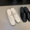 Chuyuji Mules Vintage Retro de Salto Plataforma Aumentador de Altura com Bico Fechado para Mulheres, Sapatos Koreanos Dongdaemun para o Trabalho