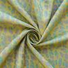 Tela jacquard de plumas colorida fondo amarillo drapeado tela chaleco Año Nuevo bolsa cosmética bandolera pequeña accesorios tejido teñido con hilo