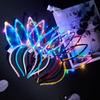 Tiara Orelhas de Coelho Luminosas Varinha de Fada Orelhas de Gato com Flash Tiara Mickey Presente de Empurrar no Chão Presente Barraca Mercado Noturno