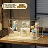 Caja Sorpresa Caja de Exhibición Transparente a Prueba de Polvo Vitrina de Exhibición de Figuras y Bloques de Construcción de Alta Definición Soporte de Exhibición de Figuras Pop Mart