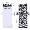 Exquisito producto nuevo, funda de microfibra para silla de playa, toalla reclinable, impresión digital 3D, serie con estampado de leopardo, bolsa para toalla de playa