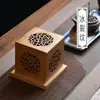 Pulseira DIY de Cristal Natural Desmagnetizador Purificador Queimador de Incenso de Madeira Recipiente para Queimar Madeira Sagrada Incensário em Torre Incenso em Espiral Incenso