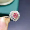 Explosiones Anillo Alexander para mujer color súper misterioso sueño 6*6 mm anillo de plata de ley s925 de alta calidad incrustado