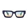 Nuevas gafas de sol de mármol retro transfronterizas, gafas de sol de caja pequeña, estilo coreano, elegantes, ligeras, de lujo, con pierna ancha.