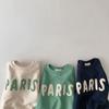 Suéter con letras espumosas para bebé INS, jersey informal de primavera y otoño para niños y niñas