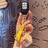 Llavero con forma de cubo de Rubik de Chai Dog, auténtico, de tercer orden, mini rompecabezas de descompresión, llavero para coche, anillo, colgante para mochila escolar, regalo