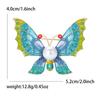 Broche de Mariposa Esmaltado de Moda Temperamento Aleación Perla Versátil Broche de Insecto para Mujer Directo del Fabricante