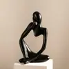 Mini Adornos de Figuras Abstractas, Accesorios para el Hogar, Decoración de Entrada, Sala de Estar, Habitación Modelo, Manualidades Creativas de Resina