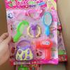 Casa de brinquedo infantil simulação de beleza cabeleireiro terno secador de cabelo bolsa de vestir brinquedo barraca 2 yuan loja de departamentos