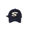 Gorra de Cabeza Grande para Mujer Estilo Coreano Combinable ins Nicho Bordado de Letras Parte Superior Suave Cara Pequeña Gorra de Béisbol Gorra Parasol