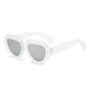 Gafas de sol de moda para chicas sexys, estilo hip hop, personalizadas, con montura gruesa, 5494, estilo sapo, exageradas, con protección UV, para fotos callejeras.